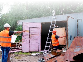Демонтаж гаража Тобольск