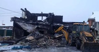 Демонтаж сгоревших зданий в Тобольске | Сварной-Тбл - снос после пожара от 1046 рублей